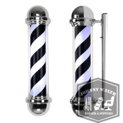 Đèn xoay Barber Pole Stripes 65cm Black version v