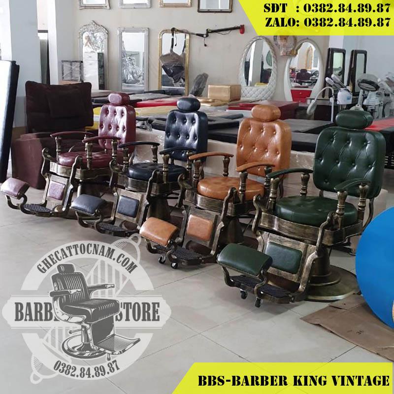 BBS-Barber King Vintage với nhiều màu sắc khác nhau tùy chỉnh
