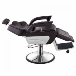Ghế cắt tóc nam Vina Chairs có thể ngả tùy ý với cơ chế Pug hỗ trợ người dùng.