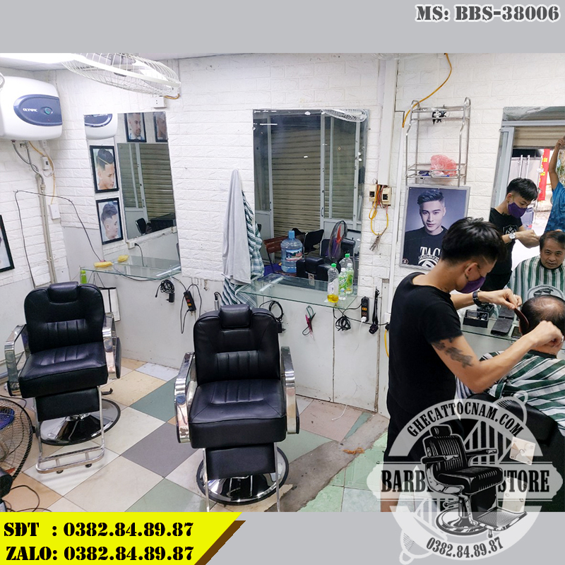 Ghế cắt tóc BBS-38006 giá rẻ tại tiệm bình dân 
