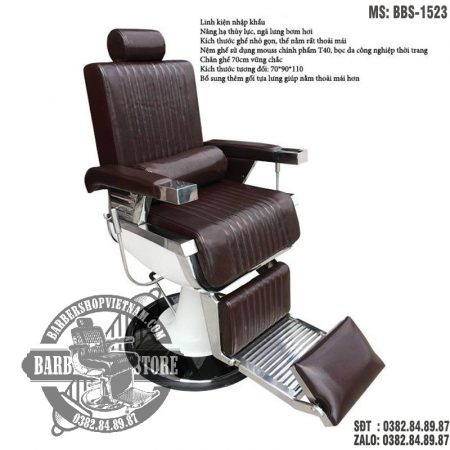 Ghế cắt tóc tóc Barber cao cấp BBS-1523