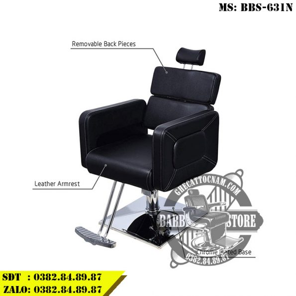 Ghế cắt tóc nam barber BBS-631N