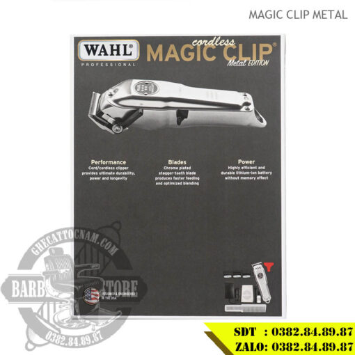 Tông đơ Wahl Cordless Magic Metal