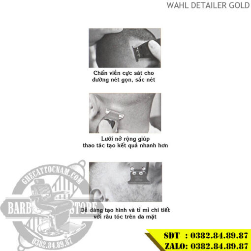 Tông đơ Wahl Detailer Gold