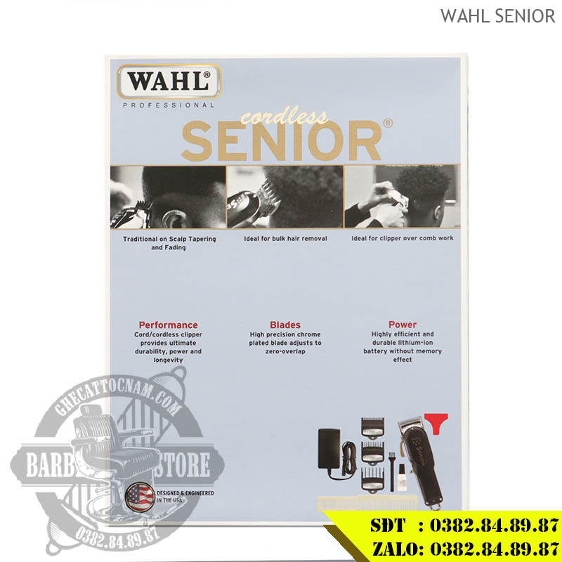 Giới thiệu về tông đơ Senior