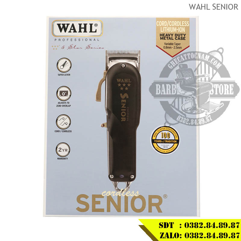 Hộp sản phẩm Wahl Senior